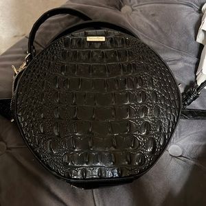 Black Brahmin cross body purse